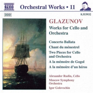Glazunov Alexander - Works For Cello & Orchestra in the group Externt_Lager /  at Bengans Skivbutik AB (586684)