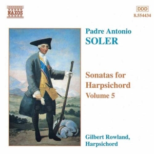 Soler Antonio - Sonatas For Harpsichord Vol 5 in the group OUR PICKS / CD Naxos Sale at Bengans Skivbutik AB (587167)