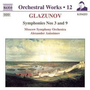 Glazunov Alexander - Symphonies 3 & 9 in the group Externt_Lager /  at Bengans Skivbutik AB (587997)