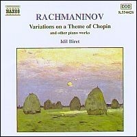 Rachmaninov Sergej - Variations On Chopin in the group CD / Klassiskt at Bengans Skivbutik AB (588232)