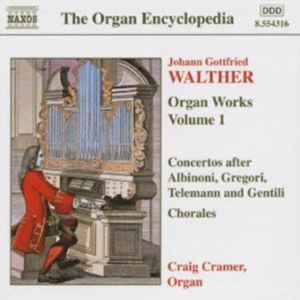 Walther Johann Gottfried - Organ Works Vol 1 in the group Externt_Lager /  at Bengans Skivbutik AB (588504)