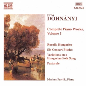 Dohnanyi Ernst - Complete Piano Works Vol 1 in the group Externt_Lager /  at Bengans Skivbutik AB (588509)