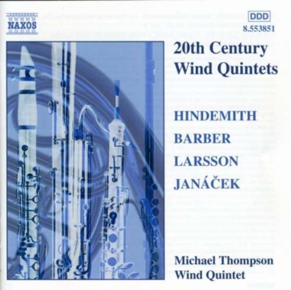 Various - 20Th Century Wind Quintets in the group Externt_Lager / at Bengans Skivbutik AB (589167)