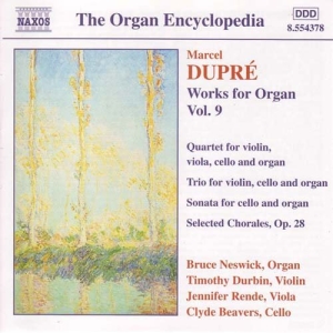 Dupre Marcel - Works For Organ Vol 9 in the group Externt_Lager /  at Bengans Skivbutik AB (589171)