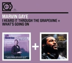 Marvin Gaye - 2For1 I Heard It.../What's Going On in the group CD / Pop-Rock at Bengans Skivbutik AB (590972)