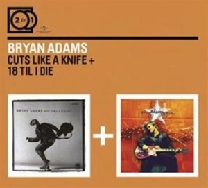 Bryan Adams - 2For1 18 Til I Die/Cuts Like A... in the group Minishops / Bryan Adams at Bengans Skivbutik AB (591056)