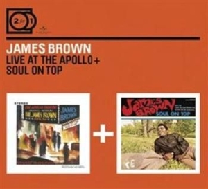 Brown James - 2For1 Live At Apollo/Soul On Top in the group CD / Pop-Rock at Bengans Skivbutik AB (591076)