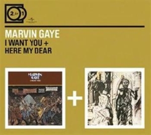 Marvin Gaye - 2For1 I Want You/Here My Dear in the group CD / Pop at Bengans Skivbutik AB (591096)