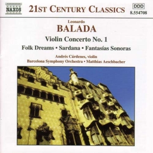 Balada Leonardo - Violin Concerto 1 in the group Externt_Lager /  at Bengans Skivbutik AB (592551)