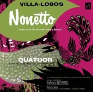 Villa-Lobos Heitor - Nonetto in the group CD / Elektroniskt at Bengans Skivbutik AB (593406)