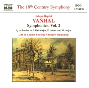Vanhal Johann Baptist - Symphonies Vol 2 in the group Externt_Lager /  at Bengans Skivbutik AB (593768)