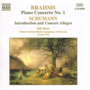 Brahms/Schumann - Piano Concerto 1 in the group Externt_Lager /  at Bengans Skivbutik AB (593779)