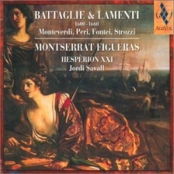 Monteverdi/Peri/Fontei Strozz - Battaglie E Lamenti 1600-1660 in the group Externt_Lager /  at Bengans Skivbutik AB (594336)