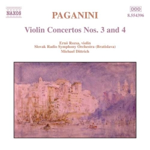 Paganini Nicolo - Violin Concertos Nos 3 & 4 in the group Externt_Lager /  at Bengans Skivbutik AB (594473)