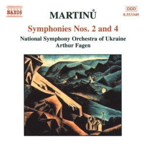 Martinu Bohuslav - Symphonies 2 & 4 in the group Externt_Lager /  at Bengans Skivbutik AB (594476)