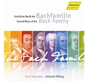 J S Bach / W F Bach / J C Bach - Sacred Music Of The Bach Family in the group Externt_Lager /  at Bengans Skivbutik AB (596990)