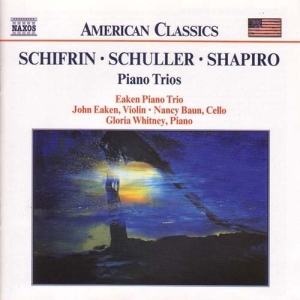 Schifrin/Schuller/Shapiro - Piano Trios in the group Externt_Lager /  at Bengans Skivbutik AB (598361)