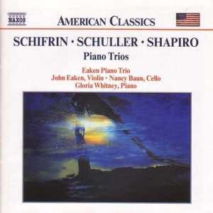 Schifrin/Schuller/Shapiro - Piano Trios in the group Externt_Lager /  at Bengans Skivbutik AB (598361)