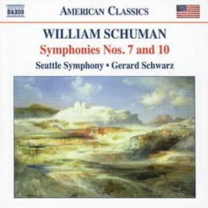 Schuman William - Symphonies 7&10 in the group Externt_Lager /  at Bengans Skivbutik AB (598574)