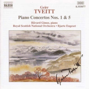 Tveitt Geirr - Piano Concertos 1 & 5 in the group Externt_Lager /  at Bengans Skivbutik AB (599578)