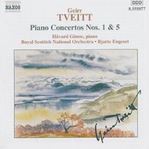 Tveitt Geirr - Piano Concertos 1 & 5 in the group Externt_Lager / at Bengans Skivbutik AB (599578)