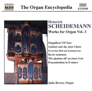 Scheidemann Heinrich - Works For Organ Vol 3 in the group Externt_Lager /  at Bengans Skivbutik AB (599586)