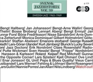Blandade Artister - Svensk Jazzhistoria Vol. 10 in the group Externt_Lager /  at Bengans Skivbutik AB (599793)