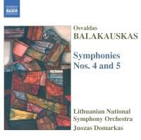 Balakauskas - Symphonies 4 & 5 in the group Externt_Lager /  at Bengans Skivbutik AB (600529)