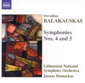 Balakauskas - Symphonies 4 & 5 in the group Externt_Lager /  at Bengans Skivbutik AB (600529)