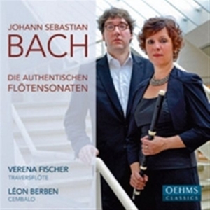 Bach - Authentic Flute Sonatas in the group Externt_Lager /  at Bengans Skivbutik AB (601696)