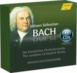 Bach Johann Sebastian - The Complete Orchestral Works in the group CD / Klassiskt at Bengans Skivbutik AB (601705)