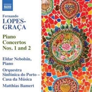 Lopes-Graca - Piano Concertos 1&2 in the group Externt_Lager /  at Bengans Skivbutik AB (602270)