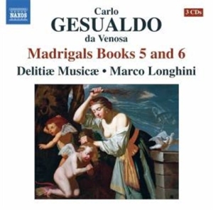 Gesualdo - Madrigals Books 5 And 6 in the group Externt_Lager /  at Bengans Skivbutik AB (602274)