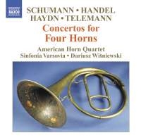 American Horn Quartet - Works For 4 Horns & Orchestra in the group Externt_Lager /  at Bengans Skivbutik AB (603068)