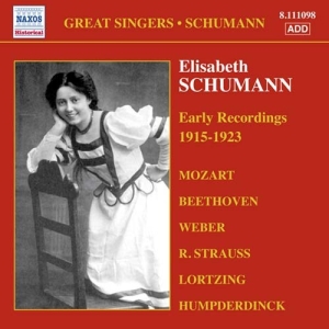Schumann Elisabeth - Mendelssohn/Brahms/Schumann in the group Externt_Lager /  at Bengans Skivbutik AB (603087)