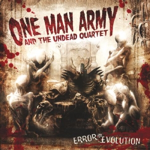 One Man Army & The Undead Quartet - Error In Evolution (+ Bonus) in the group CD / Hårdrock at Bengans Skivbutik AB (607960)