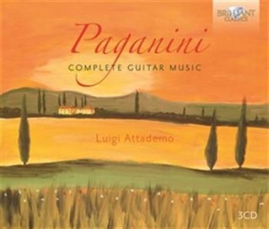 Paganini - Guitar Music in the group CD / Klassiskt at Bengans Skivbutik AB (608631)