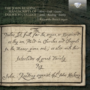 Various Composers - The John Reading Manuscripts in the group Externt_Lager /  at Bengans Skivbutik AB (608636)