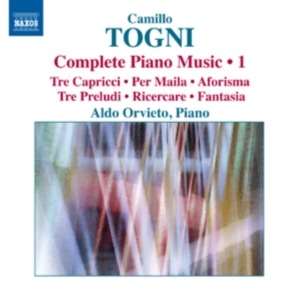 Togni - Complete Piano Music Vol 1 in the group Externt_Lager /  at Bengans Skivbutik AB (611358)