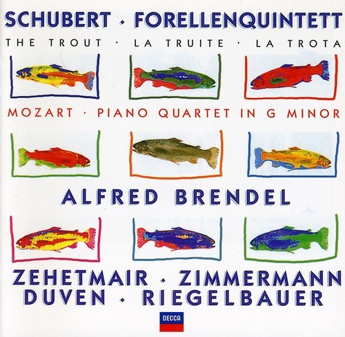 Schubert - Forellkvintetten in the group CD / Klassiskt at Bengans Skivbutik AB (611973)