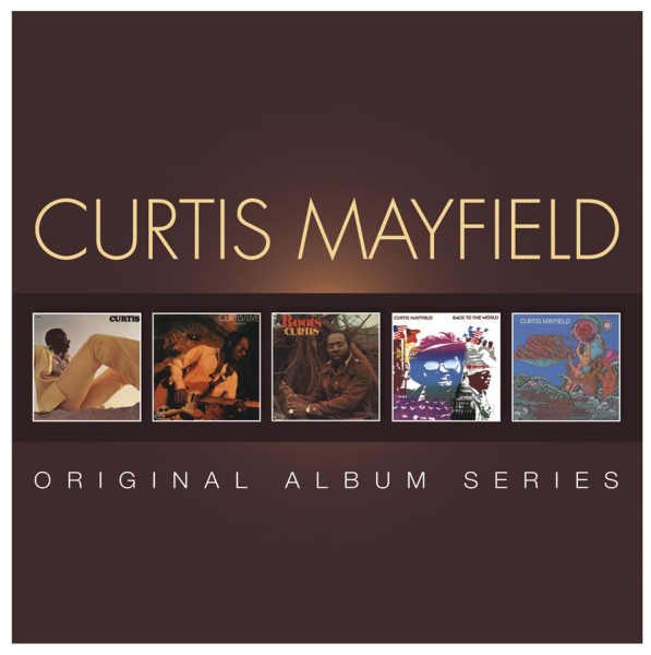 Curtis Mayfield - Original Album Series in the group CD / Bestsellers at Bengans Skivbutik AB (612356)