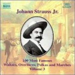 Strauss Johann Ii - 100 Most Famous Works 3 in the group Externt_Lager /  at Bengans Skivbutik AB (612767)