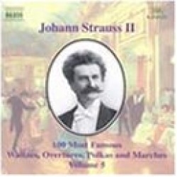 Strauss Johann Ii - 100 Most Famous Works 5 in the group CD / Klassiskt at Bengans Skivbutik AB (612769)