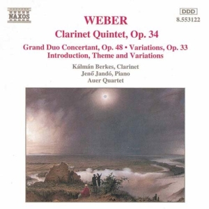 Weber Carl Maria Von - Clarinet Works in the group Externt_Lager /  at Bengans Skivbutik AB (612773)