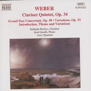 Weber Carl Maria Von - Clarinet Works in the group Externt_Lager /  at Bengans Skivbutik AB (612773)