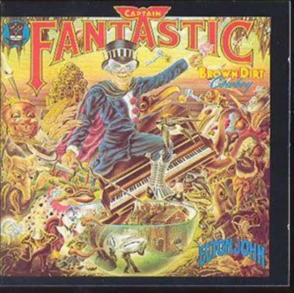 Elton John - Captain Fantastic & Brown Dirt Cowboy in the group CD / Pop-Rock at Bengans Skivbutik AB (615568)