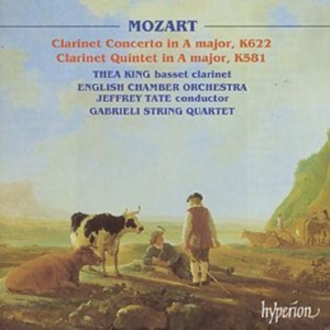 Mozart Wolfgang Amadeus - Clarinet Concert & Quintet in the group Externt_Lager /  at Bengans Skivbutik AB (617855)