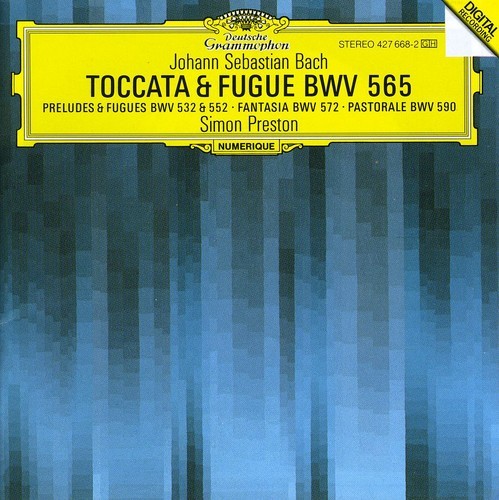 Bach - Toccata & Fuga Mm in the group CD / Klassiskt at Bengans Skivbutik AB (618003)