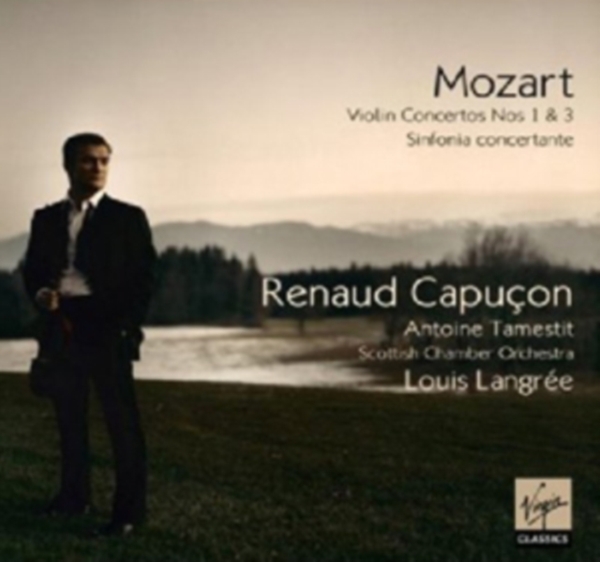 Renaud Capuçon/Antoine Tamesti - Mozart: Violin Concertos 1 & 3 in the group CD / Klassiskt at Bengans Skivbutik AB (618225)