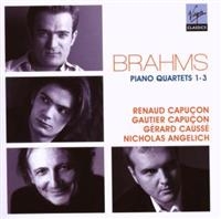 Renaud Capuçon/Gautier Capuçon - Brahms: Piano Quartets in the group CD / Klassiskt at Bengans Skivbutik AB (618497)